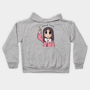 osaka pointing up osaka time / azumanga daioh Kids Hoodie